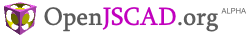 Open JS CAD logo